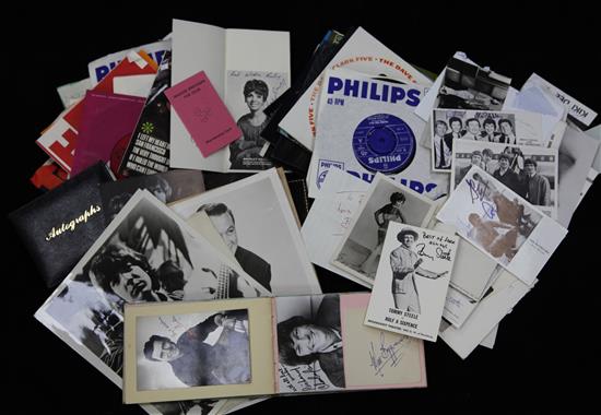 Rock and pop memorabilia,